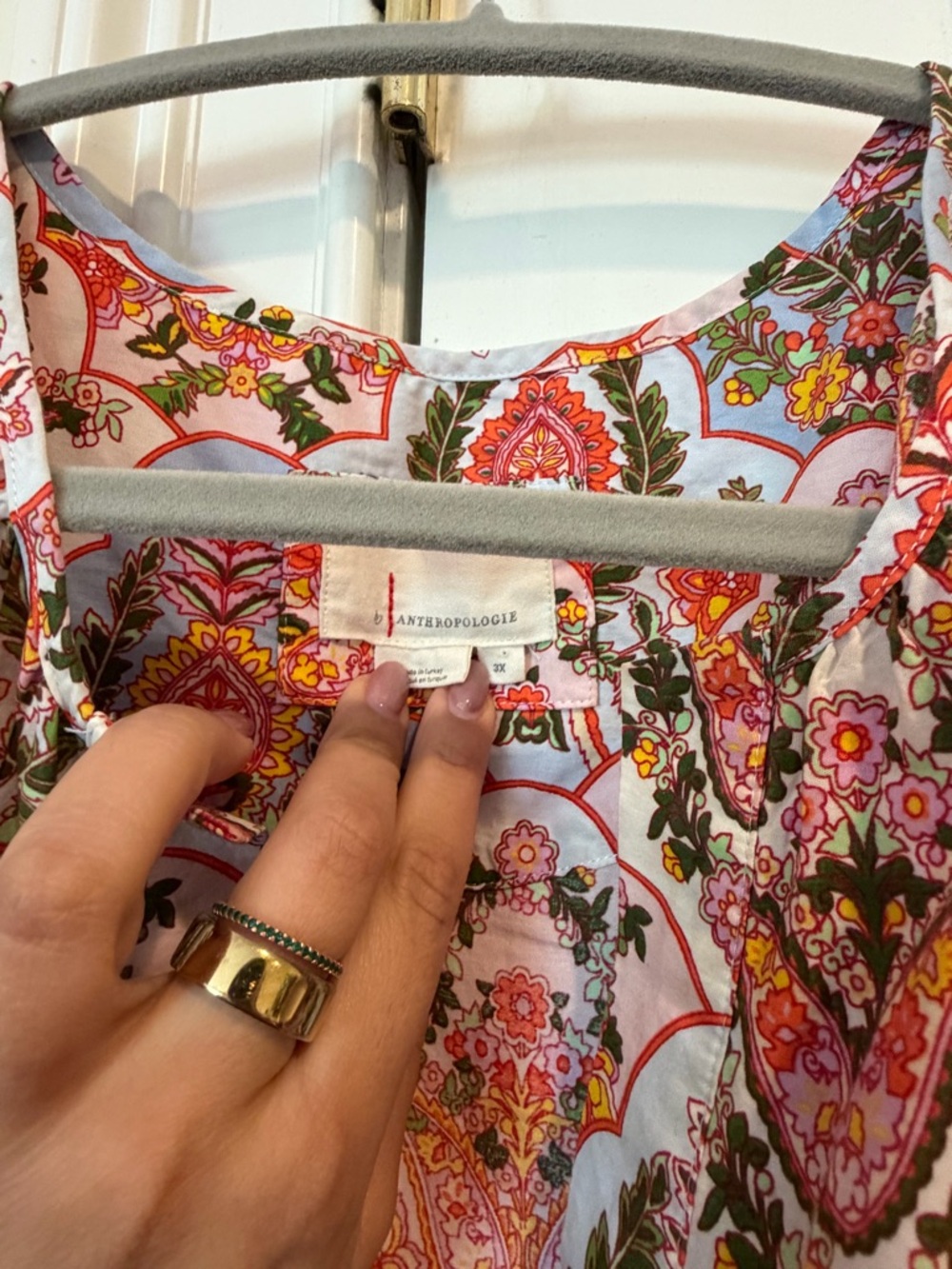 Anthropologie Somerset Paisley Maxi Dress - Picture 6 of 10